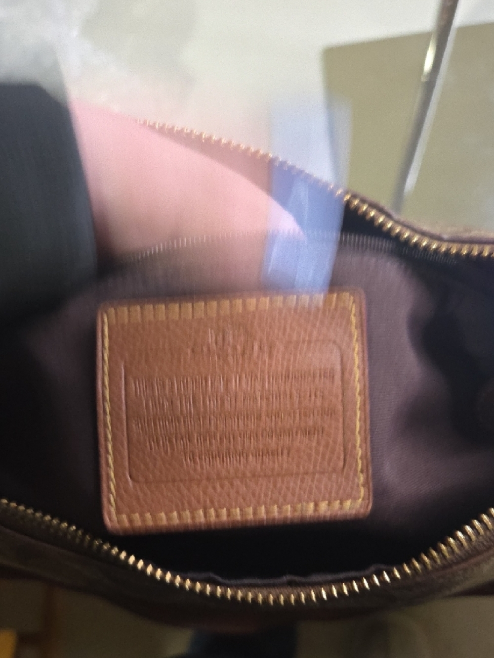 Coach Celeste  Brown Signature Canvas Shoulder Bag with Adjustable Strap - Picture 7 of 8